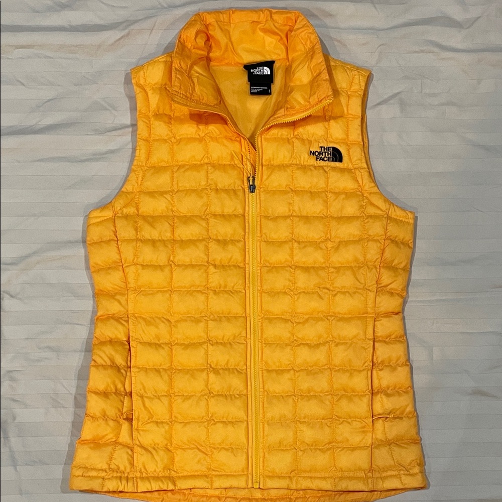 The North Face Golden Yellow Quilted Vest